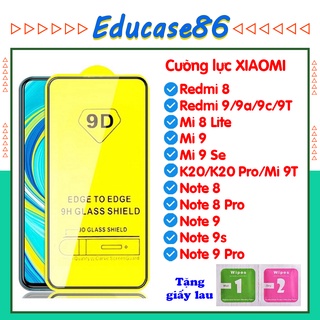 Kính Cường lực XIAOMI REDMI 8/MI 8 LITE/MI 9/MI 9 SE/ K20/ K20 PRO/ NOTE 8/NOTE 8 PRO,NOTE 9,NOTE 9 PRO Educase86