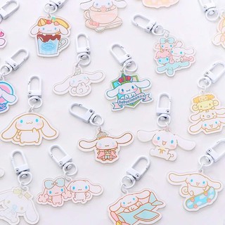 Móc khoá thỏ trắng tai dài mini