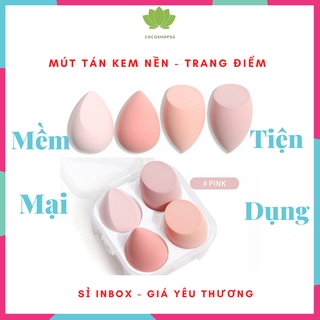Mút tán kem nền, mút trang điểm mềm mại hình giọt nước siêu tiện dụng Lae Store