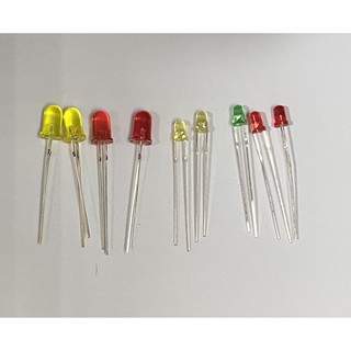 Bộ 50 Bóng Led 3mm - 5mm Siêu Sáng đủ màu