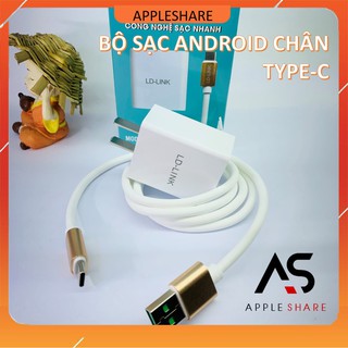 Bộ sạc nhanh Type C chính hãng Ldlink cho Samsung/vivo/oppo/huawei/vsmart/nokia/redmi/relame