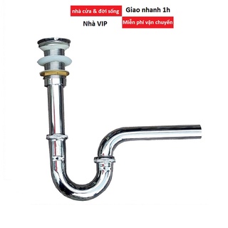 Bộ xả lavabo Cotto, ống xả chậu rửa mặt, xi phông