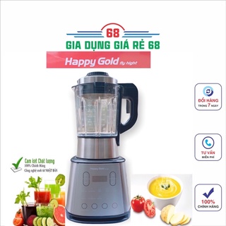 Máy Xay Nấu Đa Năng- Máy Làm Sữa Hạt-Happy Gold- Hàng Chính Hãng(BH 12T)