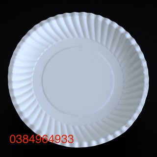 COMBO 50 DĨA GIẤY TRẮNG - 13CM, 16CM, 19CM, 21CM