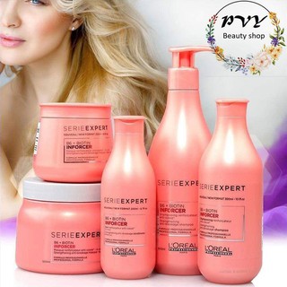 Dầu gội Biotin Loreal Inforcer B6,PRO LONGER dành cho tóc đứt gãy rụng, giảm rụng tóc, kích thích mọc tóc. #Pvy Beauty