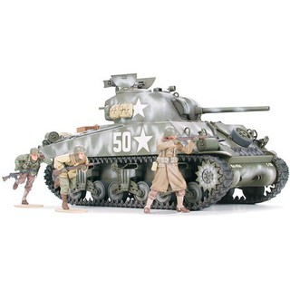 35250 Mô hình quân sự 1/35 SCALE U. S. MEDIUM TANK M4A3 SHERMAN 75mm GUN LATE PRODUCTION (FRONTLINE BREAKTHROUGH)  - GDC