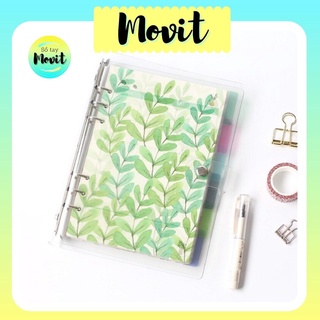Set 6 tấm bìa nhựa dẻo phân trang sổ còng