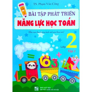 Sách - Bài tập phát triển năng lực Học Toán lớp 2 tập 2 (Biên soạn theo chương trình sách giáo khoa mới)