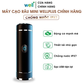 Máy Cạo Râu Mini Wellplus Thiết Kế Nhỏ Gọn Động cơ Mạnh Mẽ Chống Nước IPX7