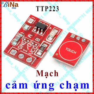 Mạch cảm biến chạm Mini TOUCH TTP223 11*14mm