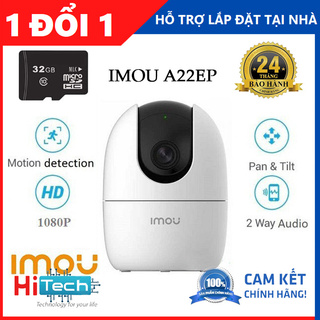 Camera IP không dây, Wifi 2.0MP Ranger 2 IPC-A22EP-IMOU