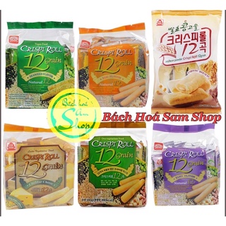 Bánh Ngũ Cốc 12 Loại Đậu PeiTien Crispi Roll Đài Loan 180gr