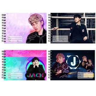 Vở vẽ jack lò xo A5 VV5I16 20 tờ j97 thần tượng kpop army hoạt hình cute dễ thương
