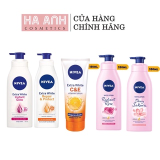 Sữa dưỡng thể NIVEA giúp dưỡng trắng, mềm mại, lưu hương
