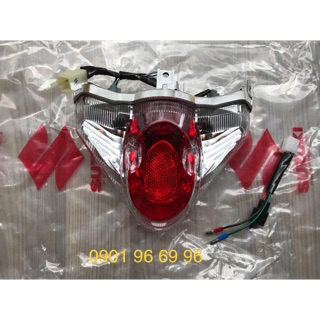 Đèn hậu đèn lái sau Satria Fi gắn Raider [ Tặng Jack]