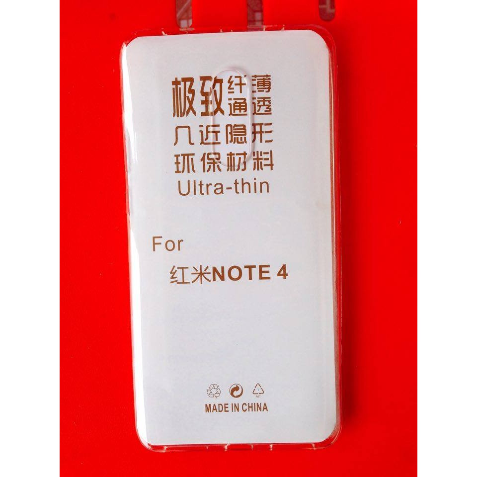 Ốp lưng silicon xiaomi redmi note4