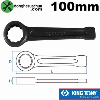 Cờ lê vòng đóng 100mm Kingtony 10B0-A0 dài 410mm