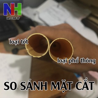 Ống sáo nhựa 45cm làm lịch/tranh treo tường [Bán 10 bộ]