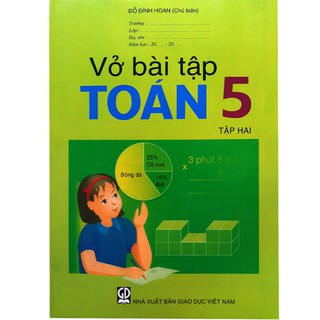 [SÁCH] Vở Bài Tập TOÁN lớp 5 - Tập Hai