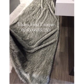 Thảm Lông Trải Sàn, Thảm Chụp Ảnh Xám Lông Chuột