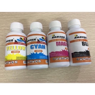Bộ 4 màu mực DYE dùng cho máy in phun mã : CaanON IX 6770, 6860, g1000, G2000,G3000, IP2770