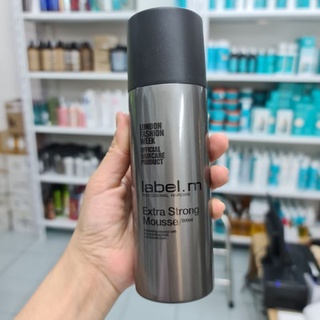 Bọt tạo kiểu tóc Label.m extra strong mousse 200ml