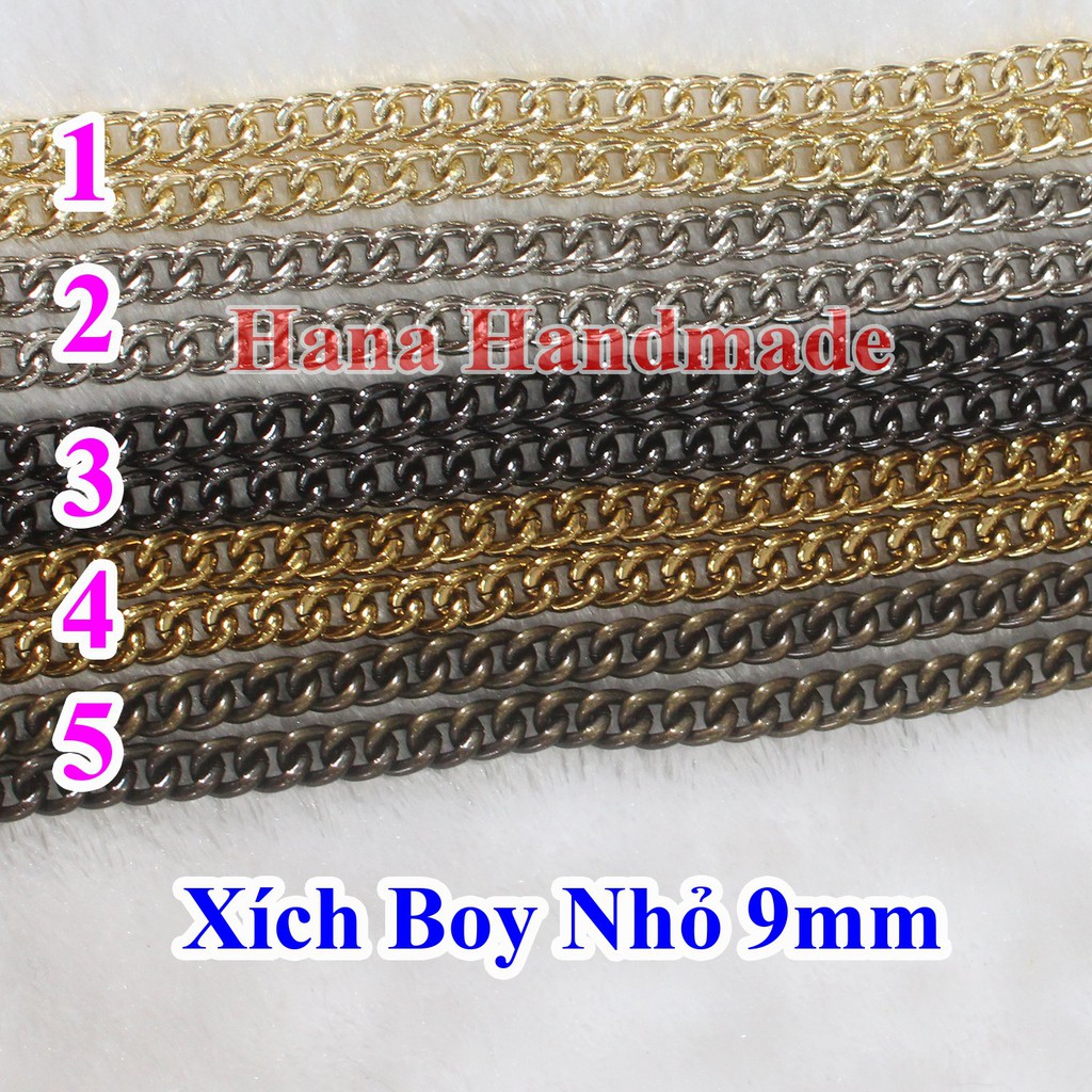 Xích Boy Nhỏ 9mm (55k/mét)