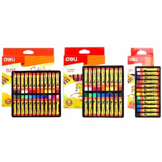 Sáp dầu Deli 12/18/24 màu/Mã EC20200/EC20210