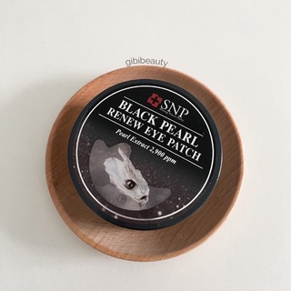 Mặt nạ mắt SNP black pearl renew eye patch 60m
