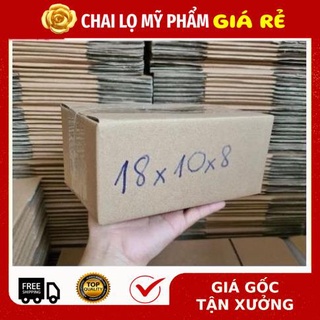 [RẺ VÔ ĐỊCH] [Combo 10sp] Hộp Carton Giá Rẻ ❤ [18x10x8] Thùng Hộp Carton Đóng Gói Hàng , phụ kiện du lịch