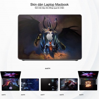 Skin dán Macbook mẫu Dota 2 (đã cắt sẵn, inbox mã máy cho shop)