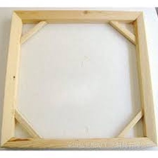 khung gỗ căng tranh Số hoá  vải canvas đủ kích thước - decor nhà phong cách mộc