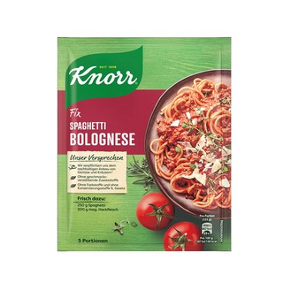Gia vị nấu mì ý Spaghetti Knorr gói 38g tiện lợi
