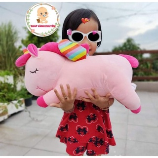 Thú Bông Kỳ Lân Ngộ Nghĩnh Ngựa Pony 1 Sừng Unidry