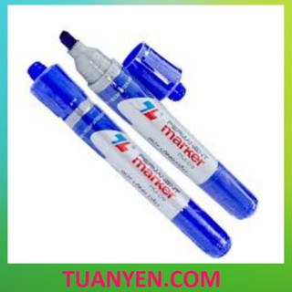 Bút lông dầu TL PM 09 [ĐEN-XANH]  Mực đậm, độ bền màu cao, ghi tốt trên nhiều loại bề mặt.