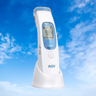 Máy nhiệt kế điện tử hồng ngoại cao cấp súng bắn đo nhiệt độ thân nhiệt AOV 8801