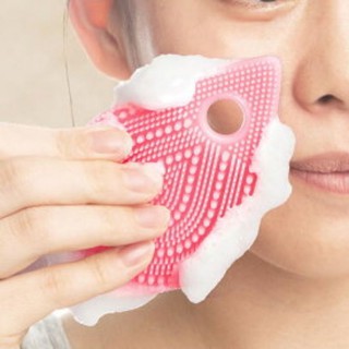 Miếng massage, rửa mặt cao cấp bằng silicon<br>