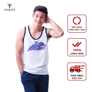 [Mã BMBAU50 giảm 7% tối đa 50K đơn 99K] Áo thun ba lỗ nam Narsis D6046