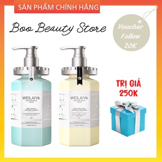 [Chính Hãng] Bộ dầu gội xả phục hồi đa tầng nấm Truffle Weilaiya