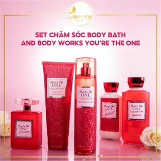 Bộ Chăm Sóc Da Bath and Body Works YOU'RE THE ONE - Sữa Tắm - Body Lotion - Kem Dưỡng Ẩm Da - Lunary Beauty