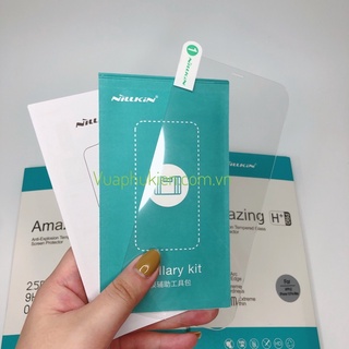 Kính cường lực Nillkin H+ cho iPhone 13 Pro Max/12 Pro/12 Mini), iP 11/11 Pro/11 Pro max kính AGC (Japan),mài cạnh 2,5D