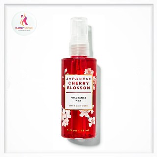 Xịt thơm toàn thân mini Bath &amp; Body Works Japanese Cherry Blossom 88ml