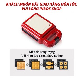 Máy Kẹp Nướng Bánh Mì TORSOM FULL 4 KHUÔN