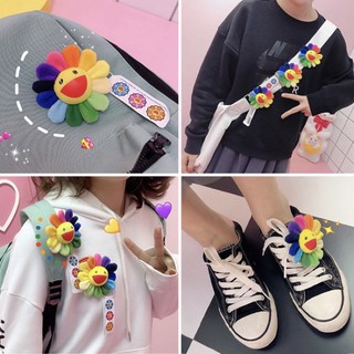 Ghim cài huy hiệu hoa Kaikai Kiki mặt trời Ulzzang xinh xắn