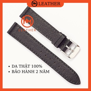 Dây đồng hồ nữ da - Đủ size 12/14/16/18/20/22/24 - Thương hiệu Hima Leather - EPSOM