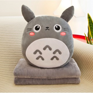 [Hàng mới về] Bộ gối ngủ văn phòng Totoro 3in1 , Gối ngủ Totoro 3in1