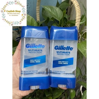 [ Date 07/2023 ] Sáp khử mùi Gillette Cool Wave 107g Hàng Chính Hãng