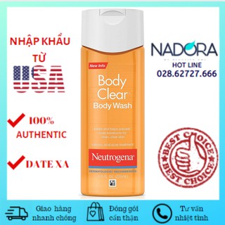 Sữa Tắm Làm Sạch Mụn Cơ Thể - Neutrogena Body Clear Wash