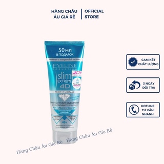 Kem Tan Mỡ Slim 4D Xanh, Giảm Mỡ Hiệu Quả, An toàn Cho Da