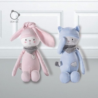 Thỏ bông mèo bông cho bé chính hãng Softlife hàng cao cấp Babybear